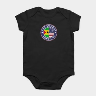 Proud Sao Tomean-American Badge - Sao Tome and Principe Flag Baby Bodysuit